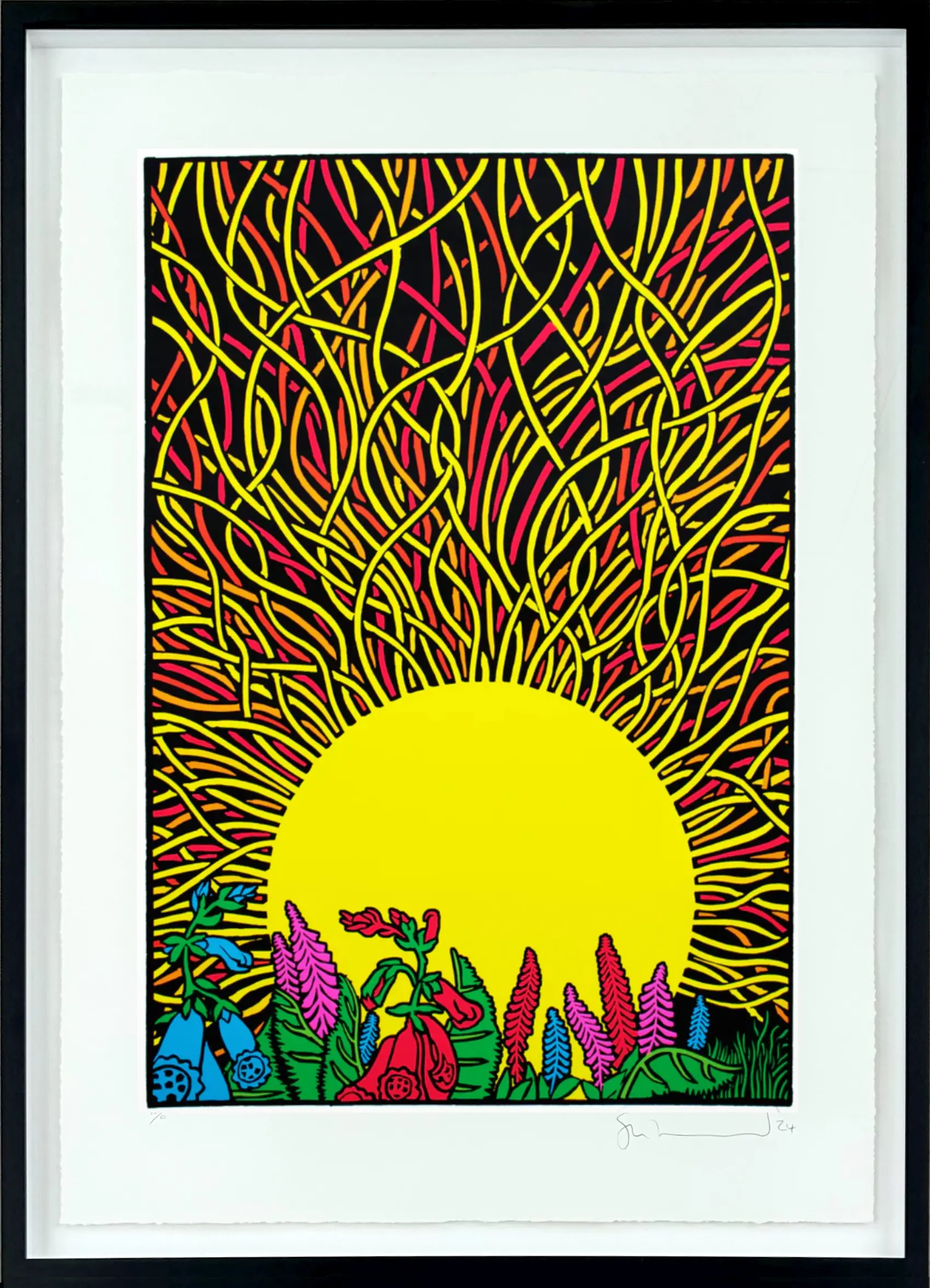Sol By Stanley Donwood (Framed)