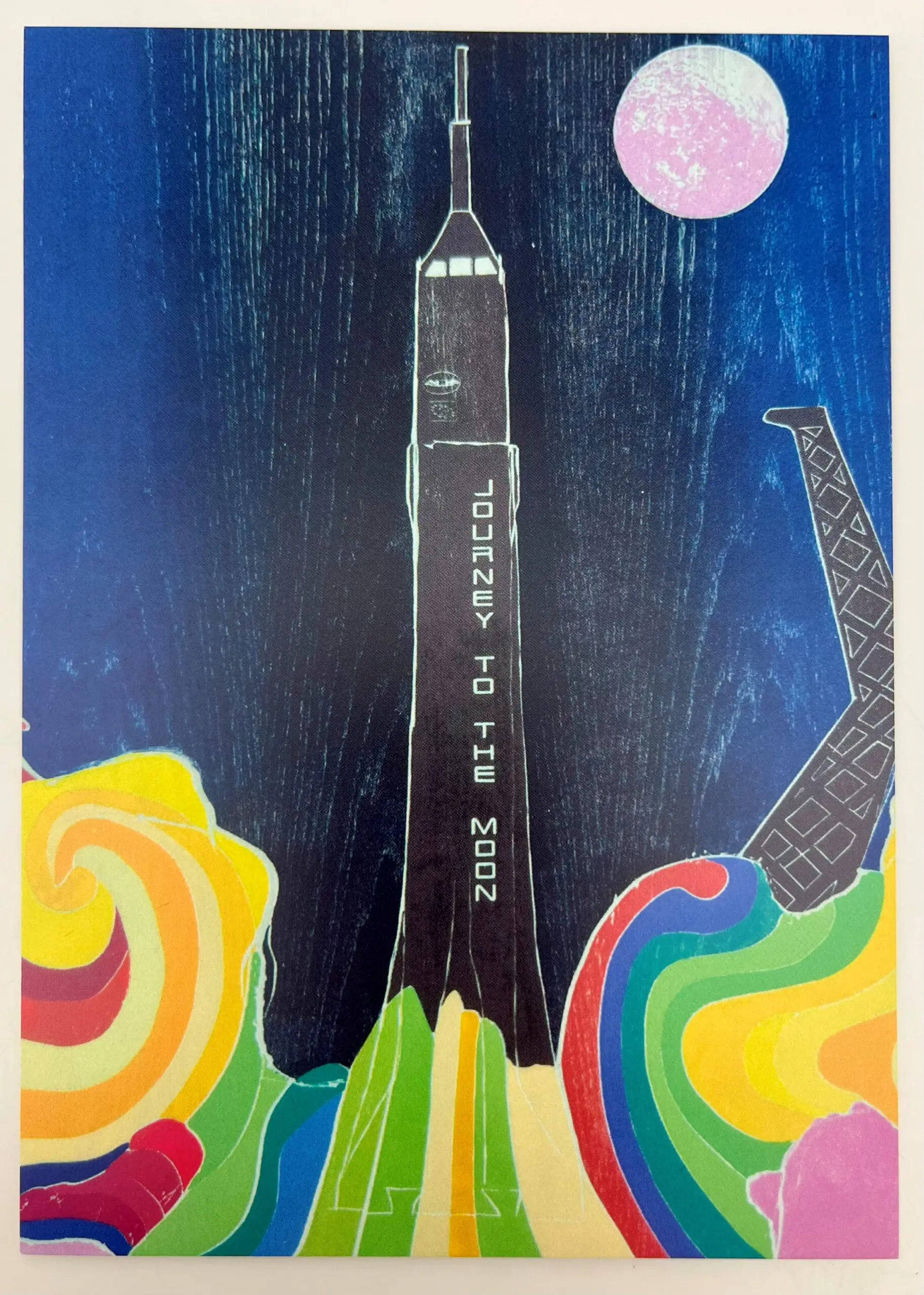 Lunar Voyage Postcard Set by Tom Hammick - Image 14