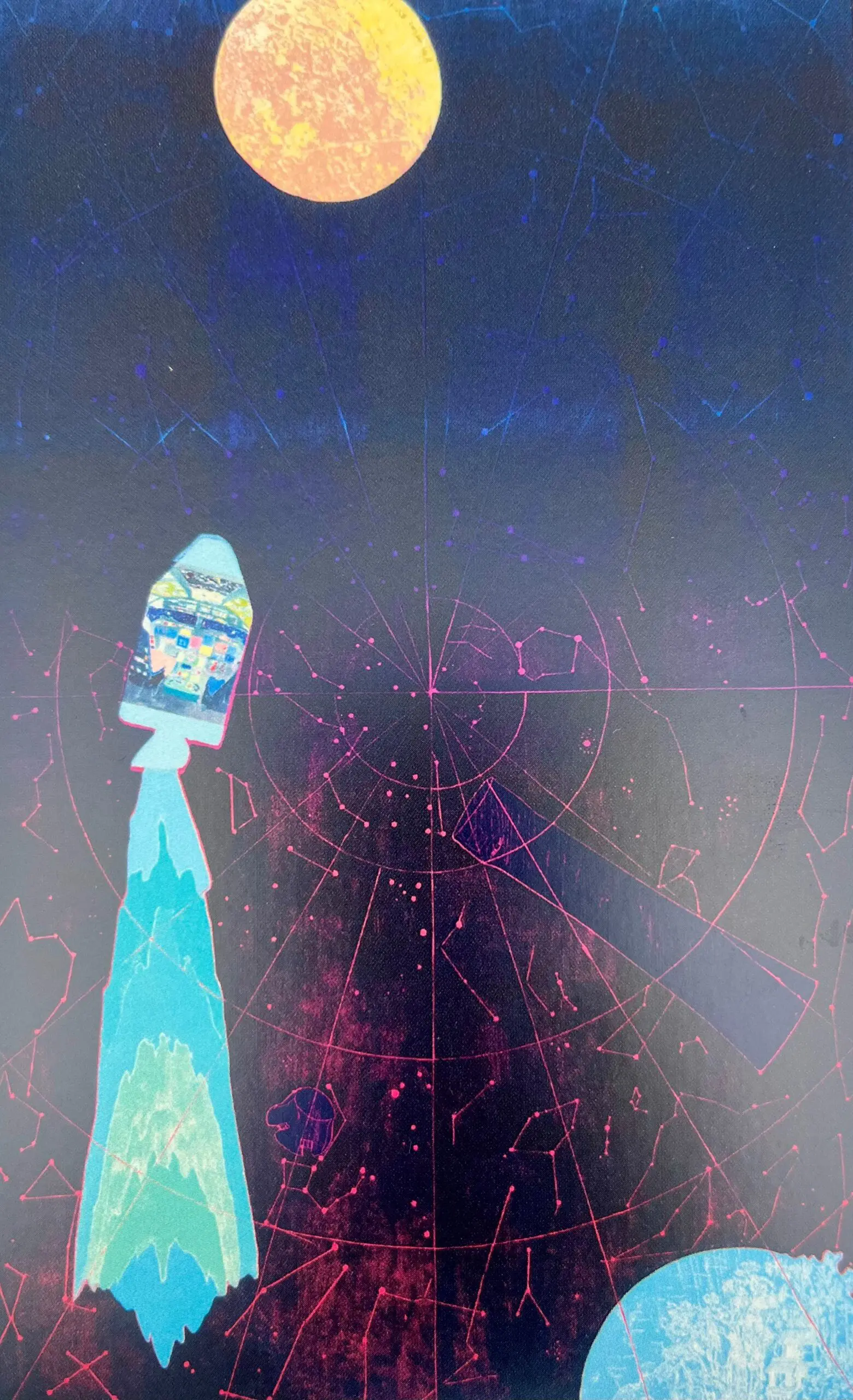 Lunar Voyage Postcard Set by Tom Hammick - Image 10