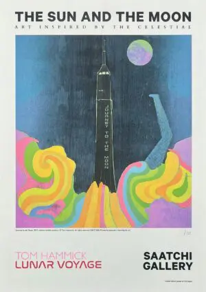 Journey to the Moon by Tom Hammick