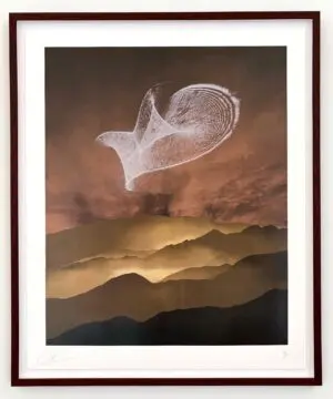 Skipping Upon Light Waves (Framed) by Andrew Millar