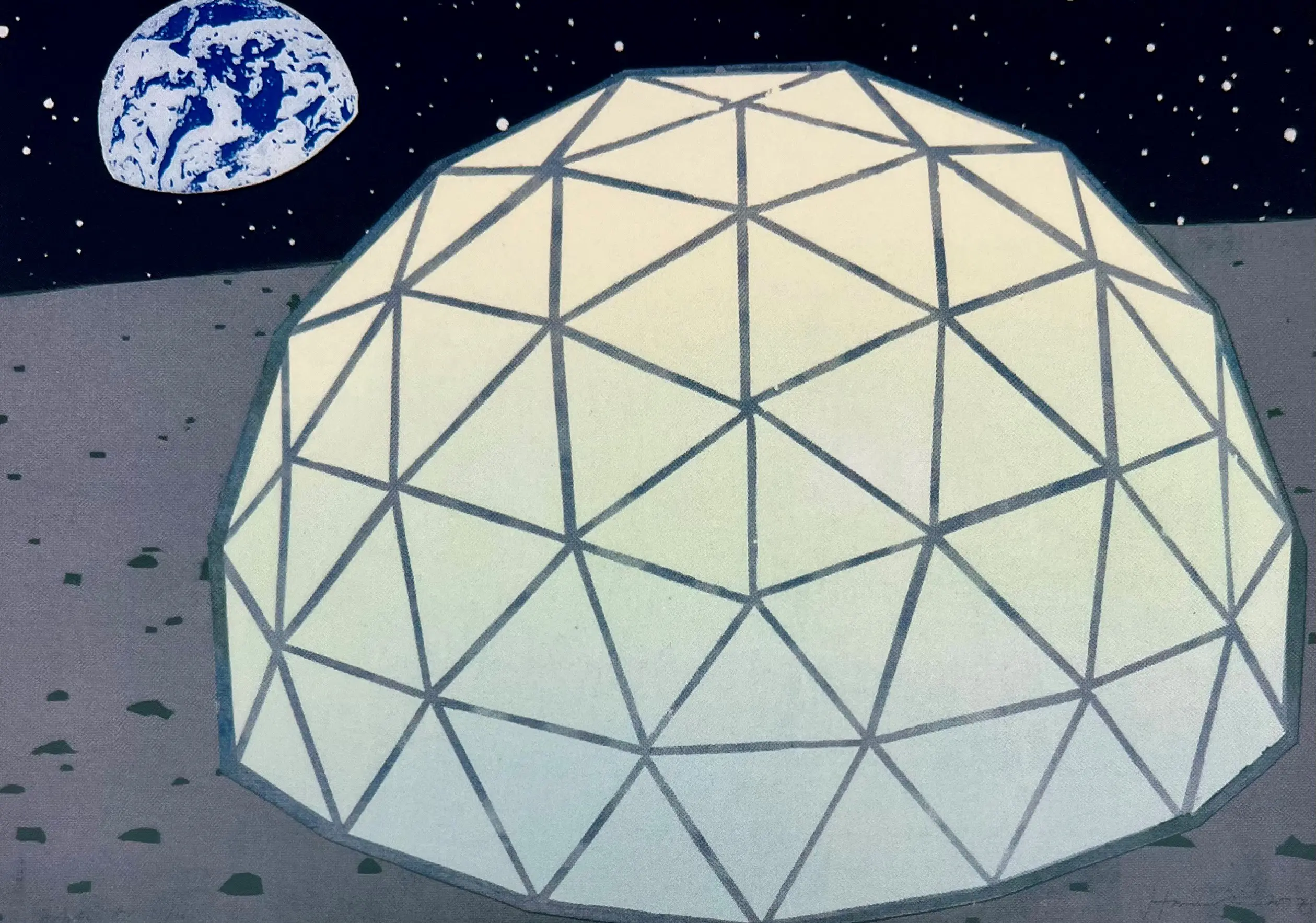 Lunar Voyage Postcard Set by Tom Hammick - Image 8