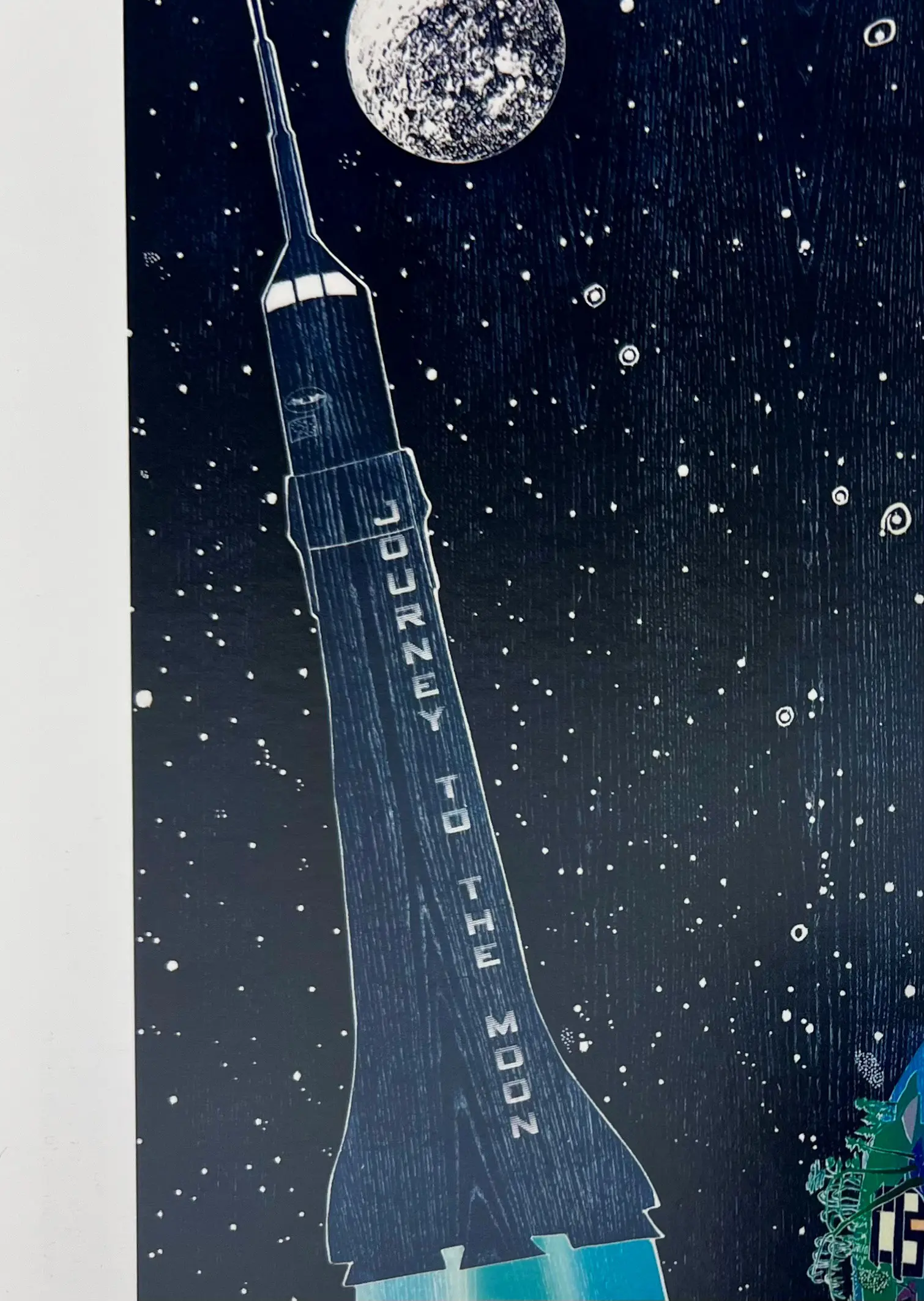 Lunar Voyage Postcard Set by Tom Hammick - Image 9