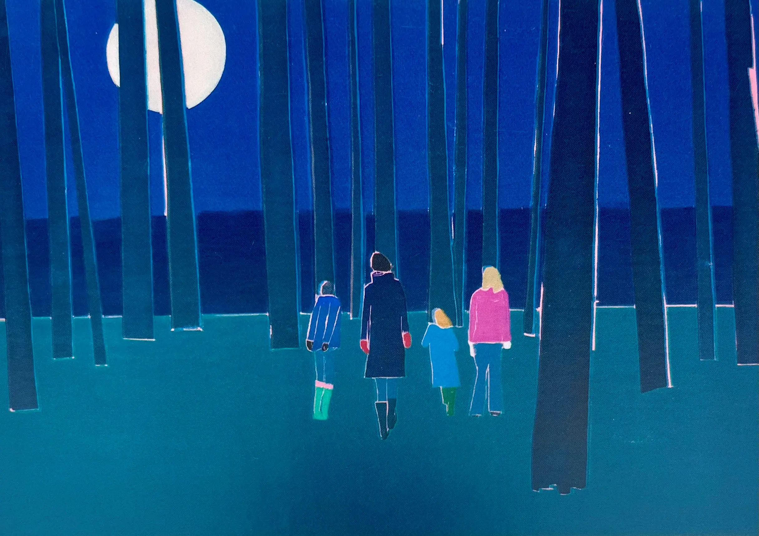 Lunar Voyage Postcard Set by Tom Hammick - Image 6