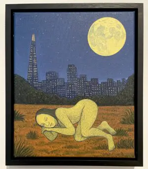 Sleeping Albina at Quiet Moon by Ben Edge