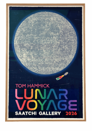 Lunar Voyage (Framed) by Tom Hammick