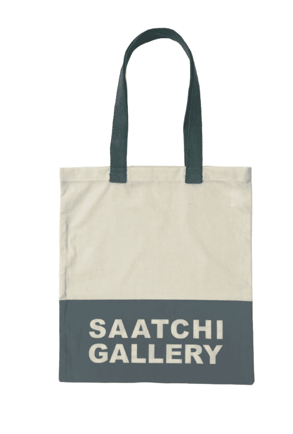 Cream and Grey Saatchi Gallery Bag