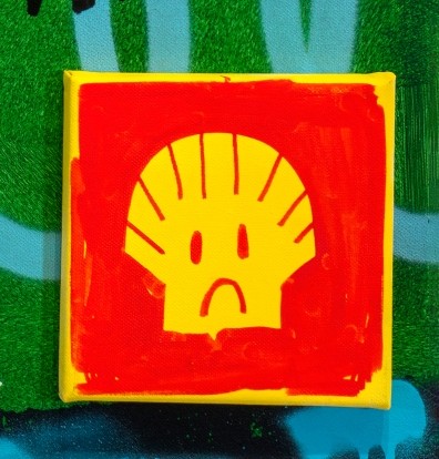 Post graffiti/ bored in the USA by Skeleton Cardboard - Image 4