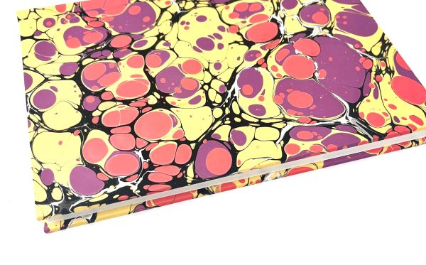 Hand Marbled Lined Notebook No.9 - SG x Wainright - Image 3