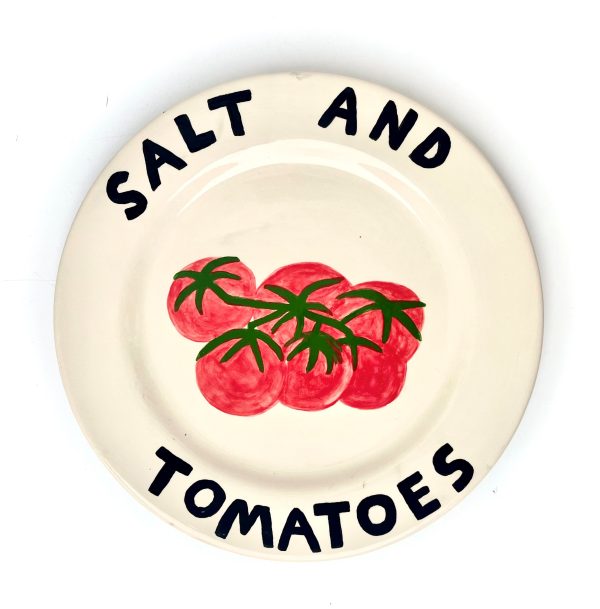 Salt and Tomatoes Plate by Harry Jones