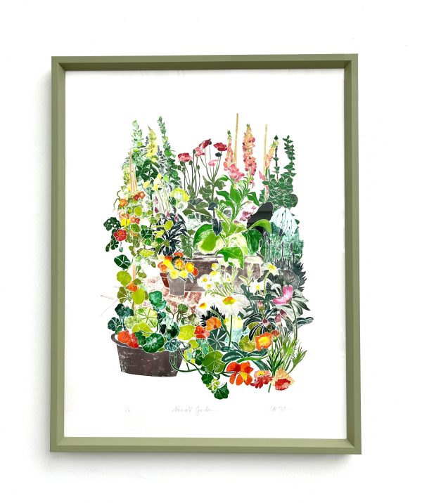 Nana's Garden (Framed) by Emma Bond