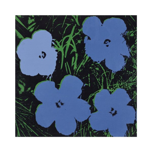 Flowers, c.1964 (Blue and Green) Mini Print