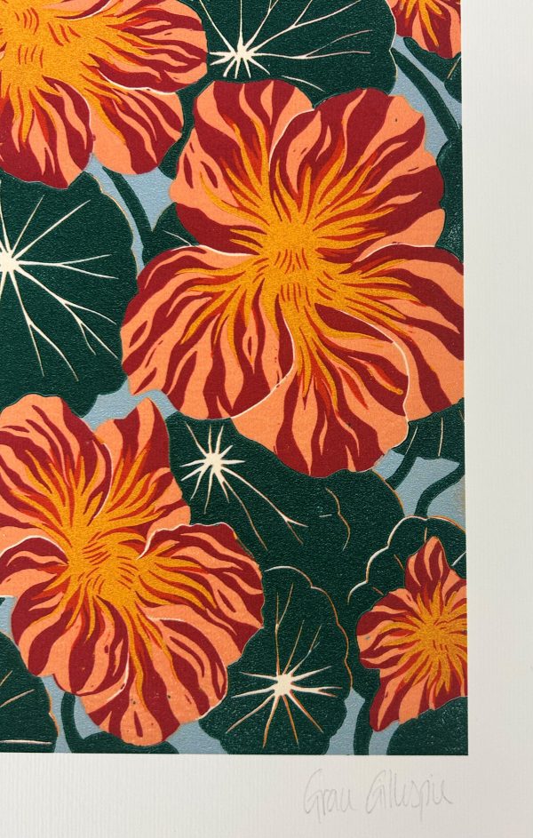 Nasturtiums by Grace Gillespie - Image 4