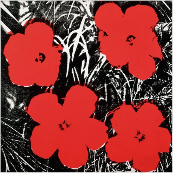 Flowers, c.1964 (4 Red) Mini Print