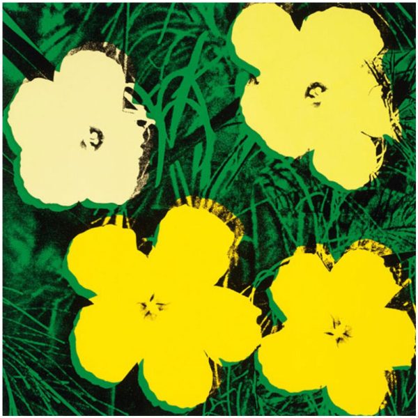 Flowers, c.1964 (4 Yellow) Mini Print