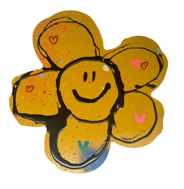 Flower Smiley (small) by Ryan Callanan