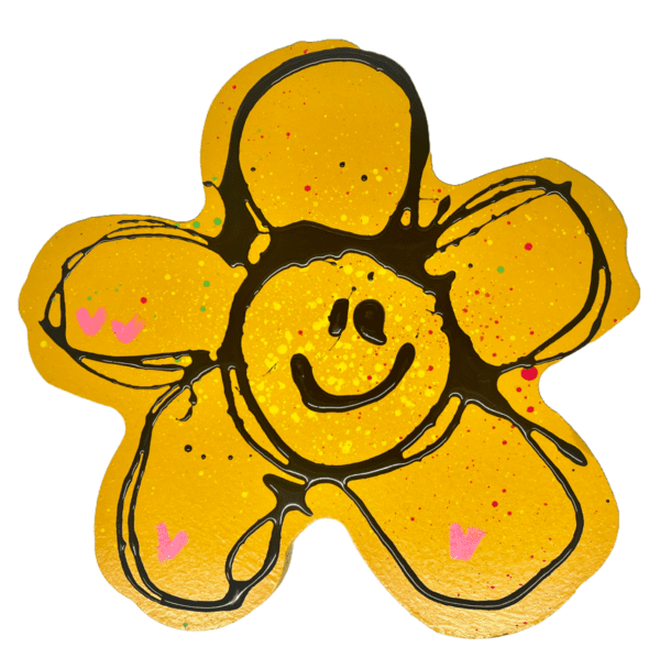 Flower Smiley (small) by Ryan Callanan