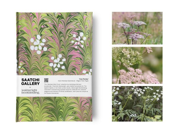 Cow Parsley Marbled Sketchbook - SG x Wainwright - Image 6