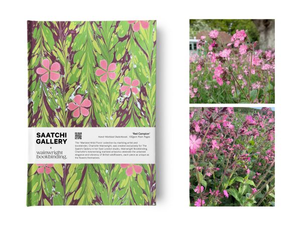 Red Campion Marbled Sketchbook - SG x Wainwright - Image 6