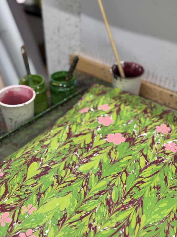 Red Campion Marbled Sketchbook - SG x Wainwright - Image 5