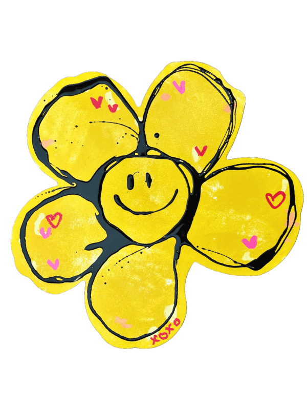 Flower Smiley (Large) by Ryan Callanan