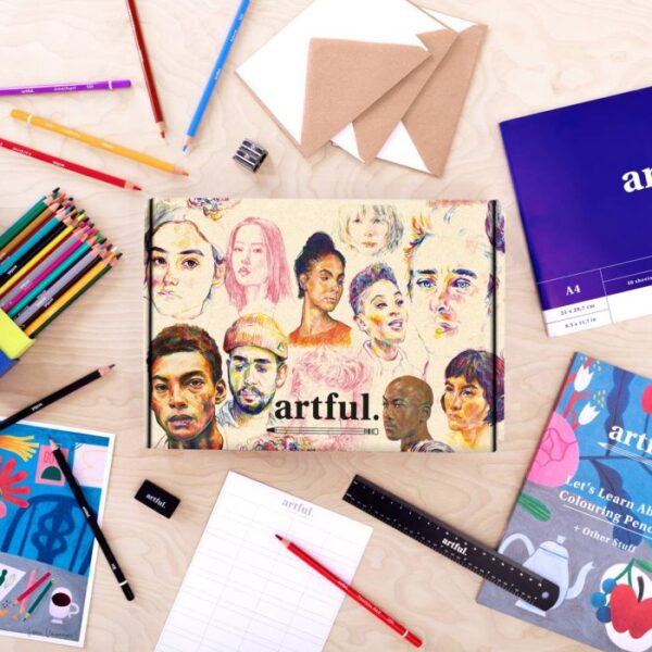 Artful: Art School in a  Box - Colouring Pencil - Image 2