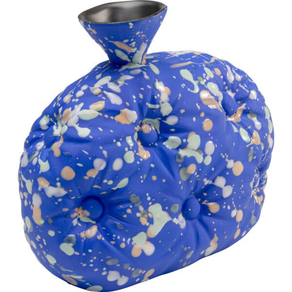 Vase Colore Blue Blob by KARE Design - Image 3