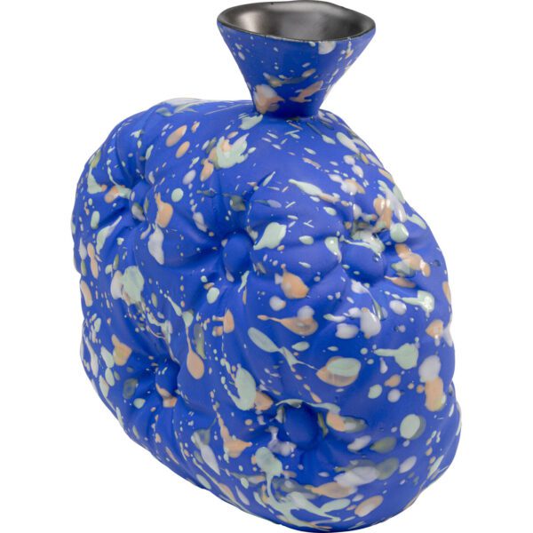 Vase Colore Blue Blob by KARE Design - Image 2