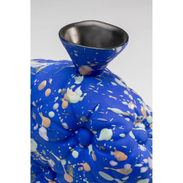 Vase Colore Blue Blob by KARE Design - Image 4