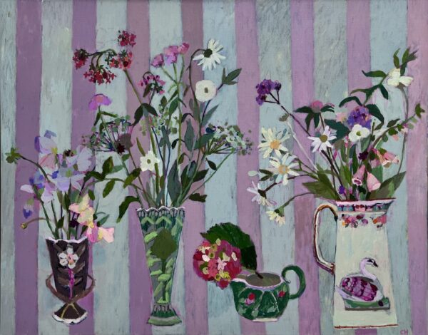 Papered with Flowers and Stripes by Charlotte Hardy - Image 2