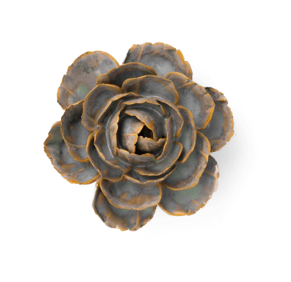 Blue Green Mini Mofo Flower by Chive