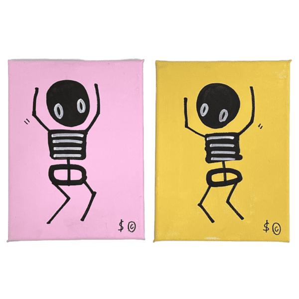 Dancing Skeleton Series by Skeleton Cardboard - Image 2