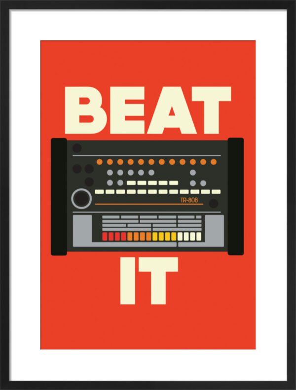 Beat It by Jeremy Harnell Mini Print - Image 2
