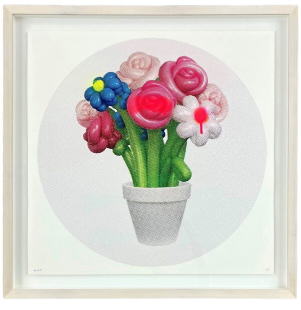 Ballon flower print