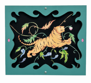 Leaping Tiger by Hannah Lim