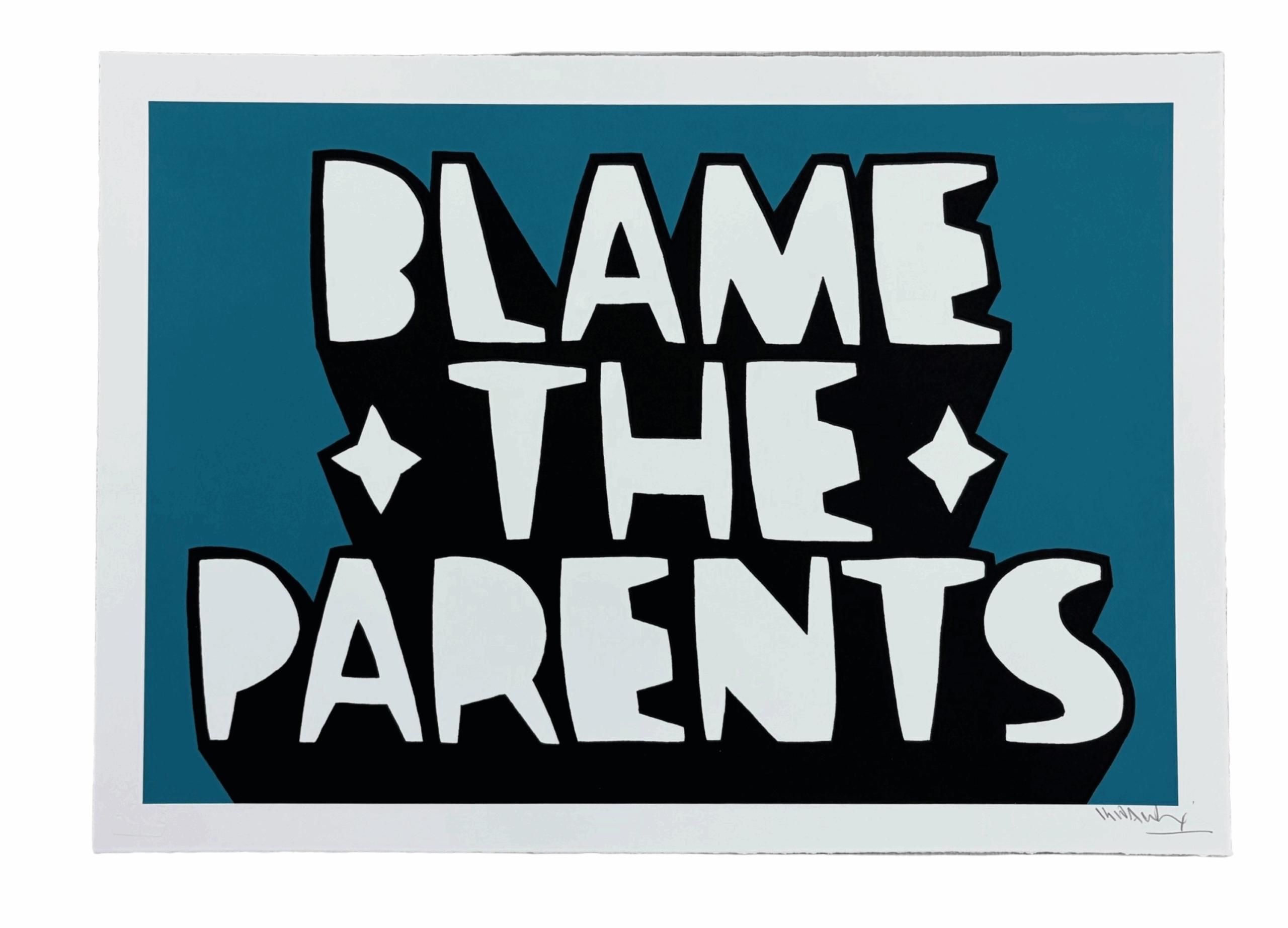 Blame the Parents (Teal) by Kid Acne