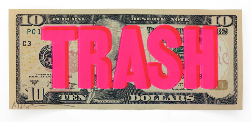 Trash Dollar (Small) by Dave Buonaguidi - Image 2