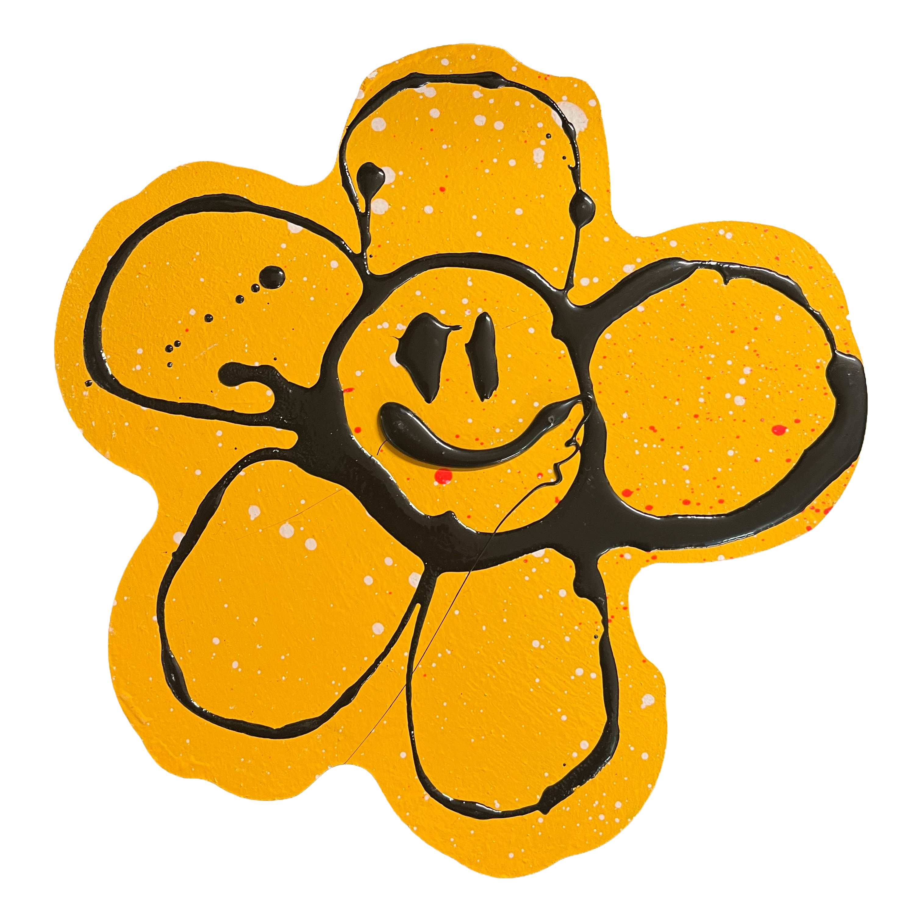 Flower Smiley (Small) n.1 by Ryan Callanan