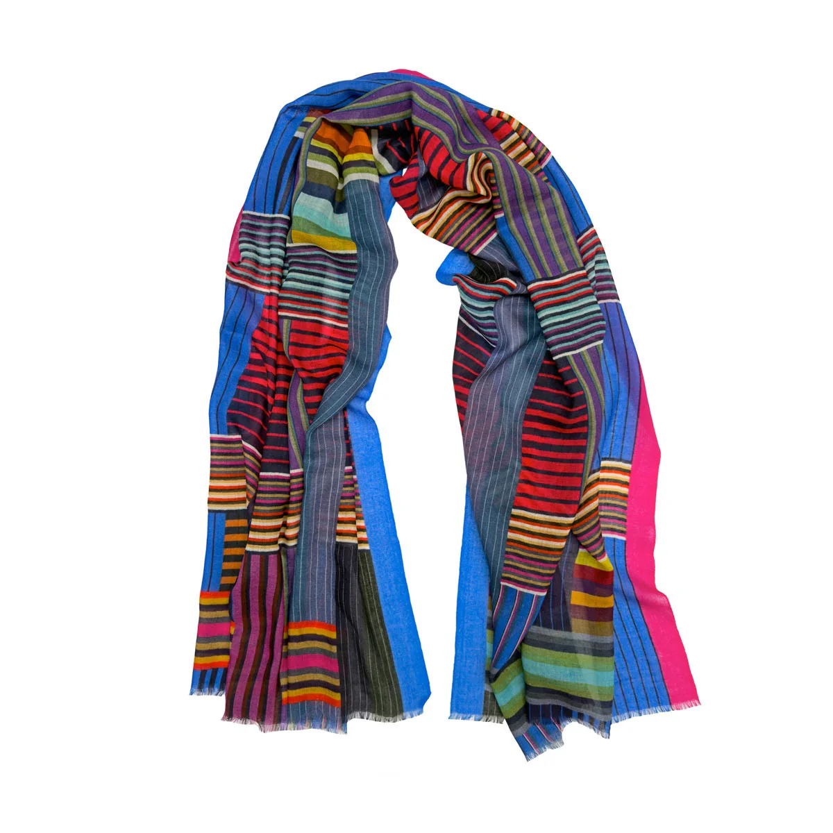Shuttle Scarf by Margo Selby